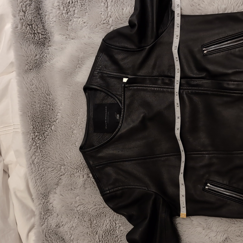 Club Monaco Leather Jacket - Picture 6 of 16